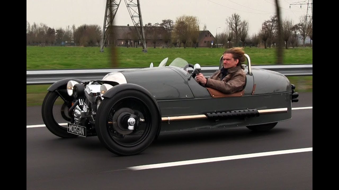 Morgan 3-wheeler roadtest (english subtitled)