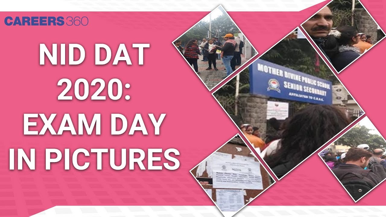 NID DAT 2020 Exam Day in pictures