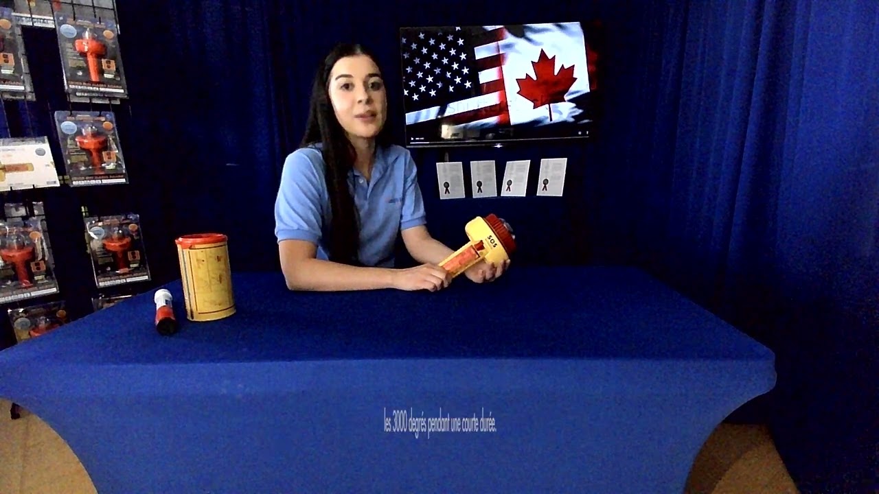 C-1002 eVDSD electronic distress signal flare approved by Transport Canada