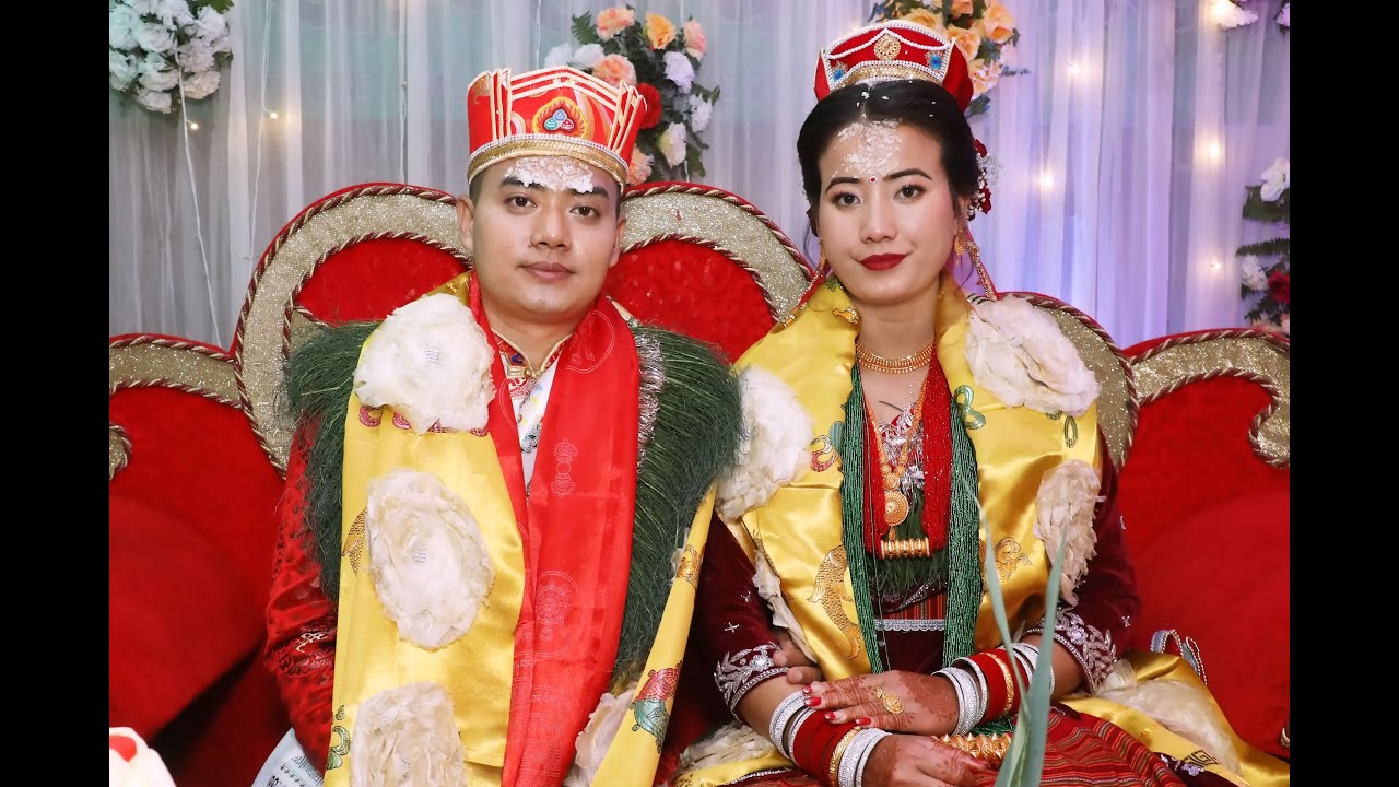 jobina weds Pritam -- Tamang wedding video