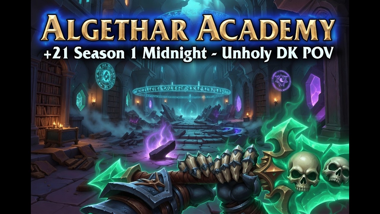 Enerugi Unholy DK pov - Algethar Academy 21 - 312k overall - with comms