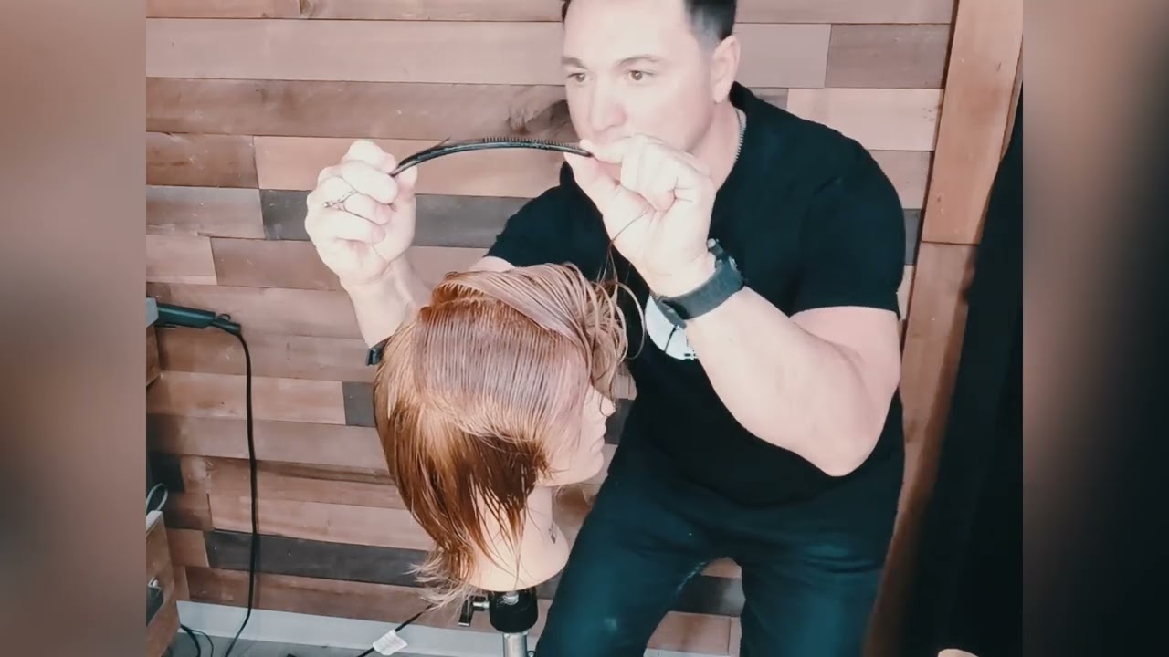 Shag Haircut - how to cut a modern Shag Haircutting Tutorial by Rob Burgio