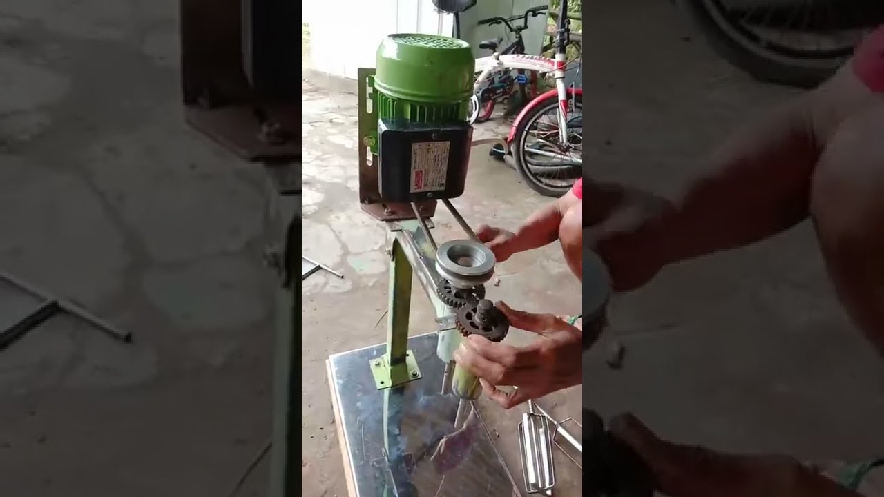 Uji Coba Mixer Adonan Roti