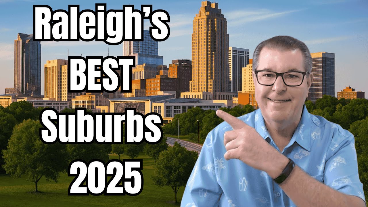 BEST Suburbs in Raleigh NC for Relocation in 2025!