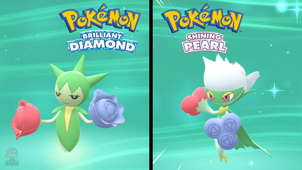 Как эволюционировать Розелию в Розерад в Pokemon Brilliant Diamond и Shining Pearl