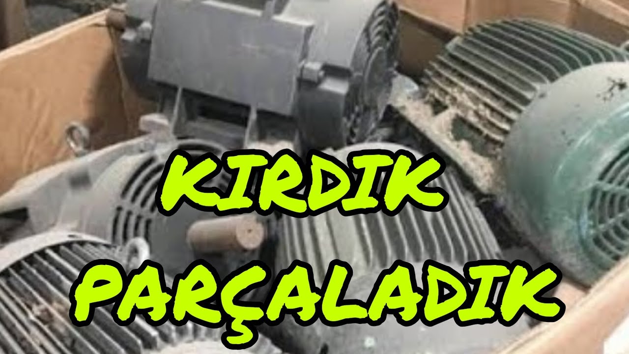 Karışık Motor ve Dinamo Söküm Yaptık Bakır Çıkardık #scrapyard #scrapbooking #recycling #waste