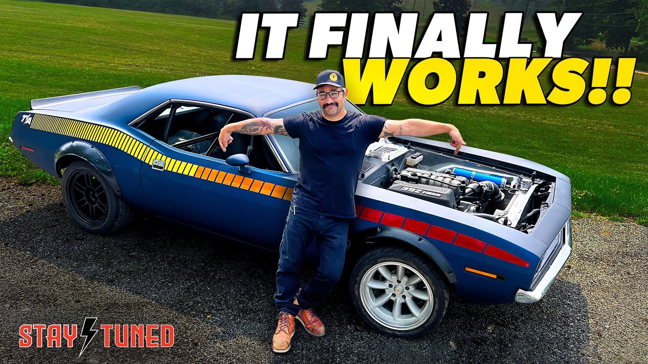 My HEMI Powered 'Cuda is Completely Transformed - New Suspension Overhaul!