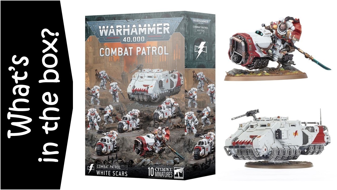 Combat Patrol White Scars - Warhammer 40k - Unboxing & Review