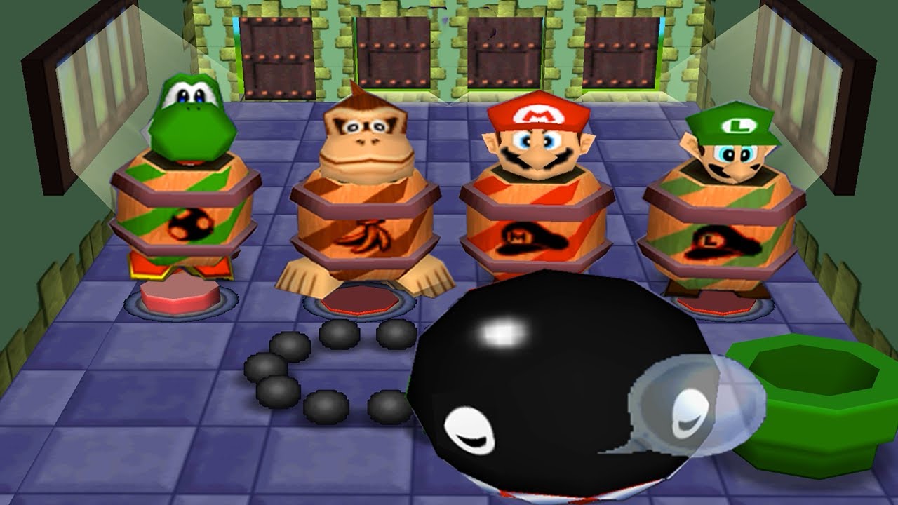 Mario Party N64 - Collection The Best 4 Player Minigames