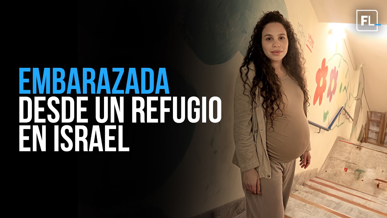 Últimos meses de embarazo desde un refugio en Tel Aviv