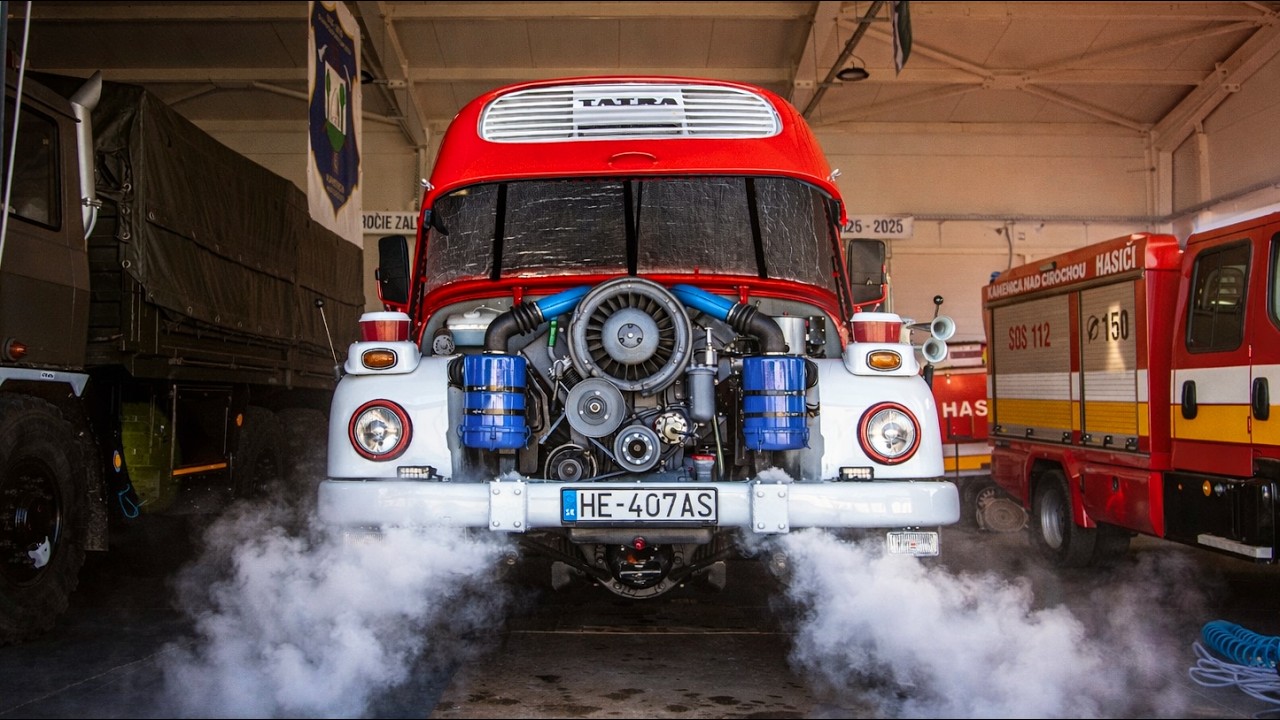 What a $100,000 Tatra 148 V8 12.7L Restoration Looks Like + Test Drive