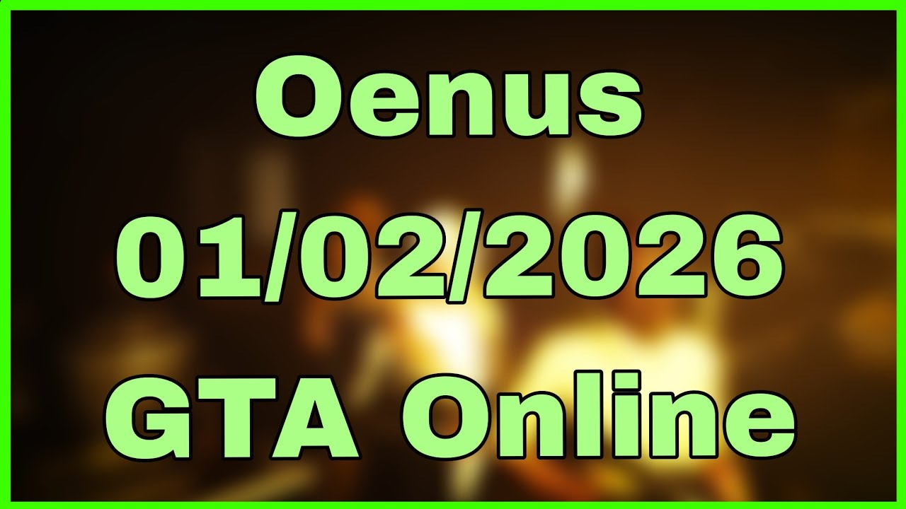 GTA Online | 01/02/2026 | Oenus POV