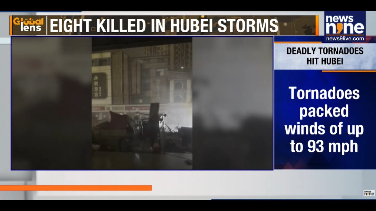 China Storm Update: Deadly Tornadoes Kill Eight In Hubei | News9