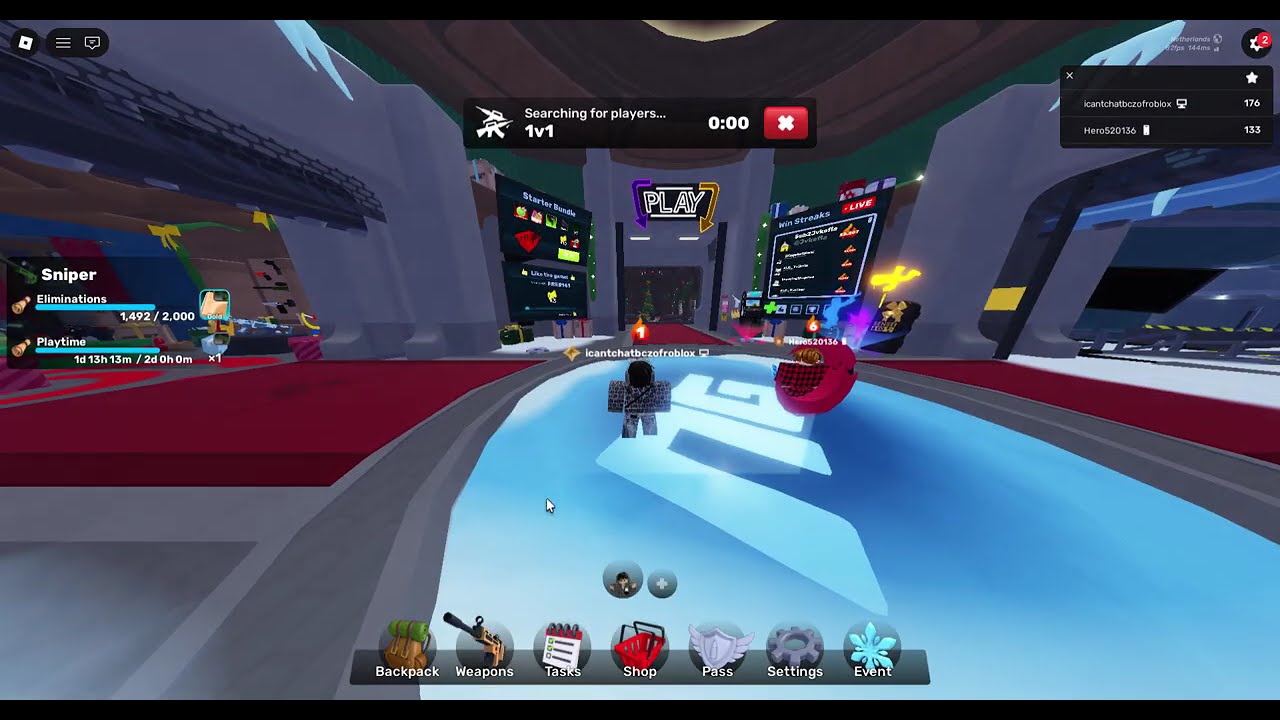 Roblox rivals my first video
