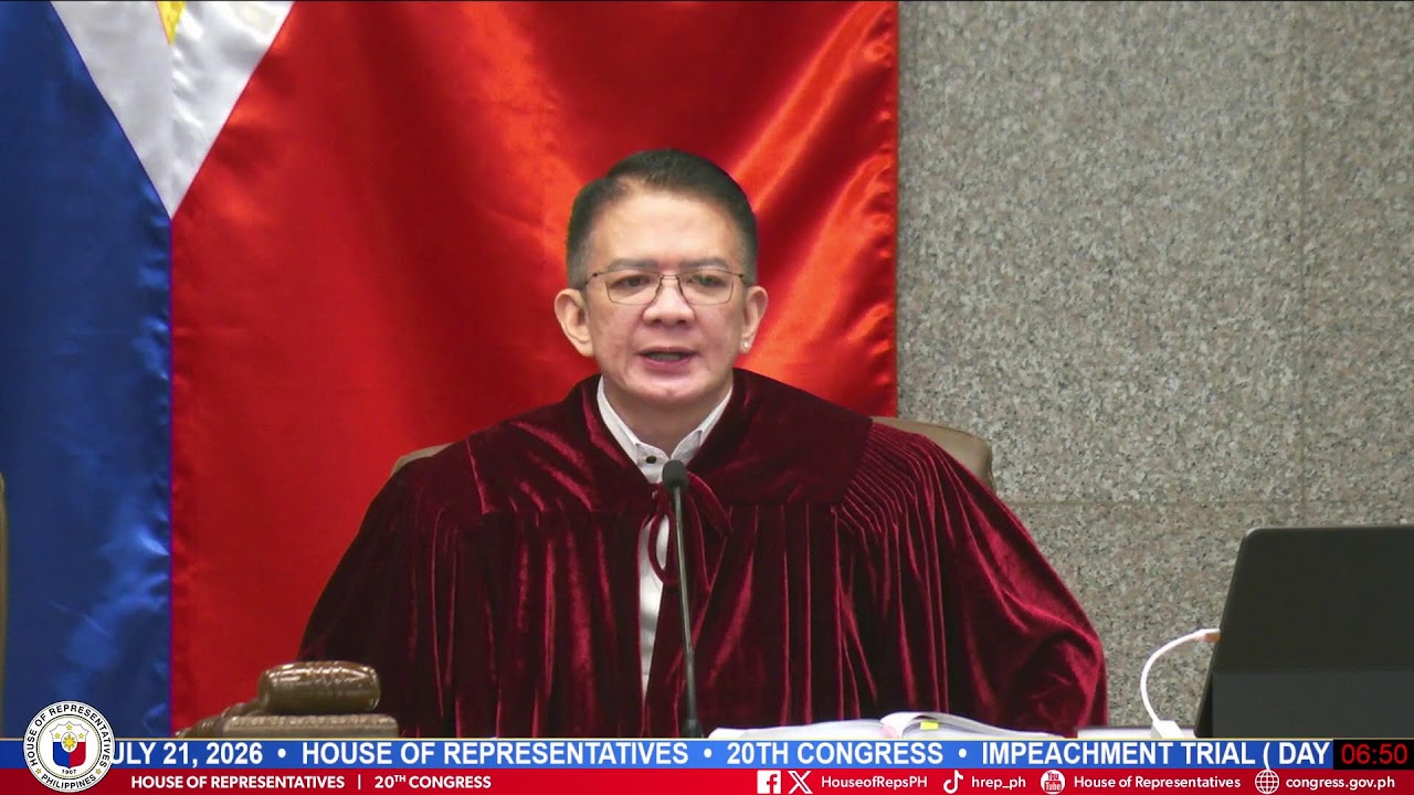 IMPEACHMENT TRIAL OF VP SARA DUTERTE ( DAY 8 )