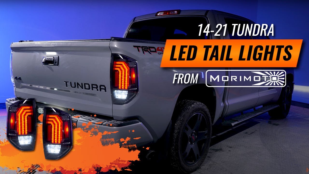 New from Morimoto LED XB Taillights for the 2014 - 2021 Toyota Tundra | Headlight Revolution