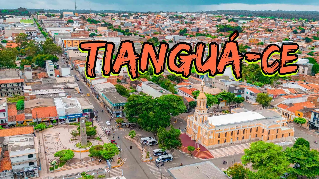 TIANGUÁ CE EM 4K #cidade #vistaaerea #mini3pro