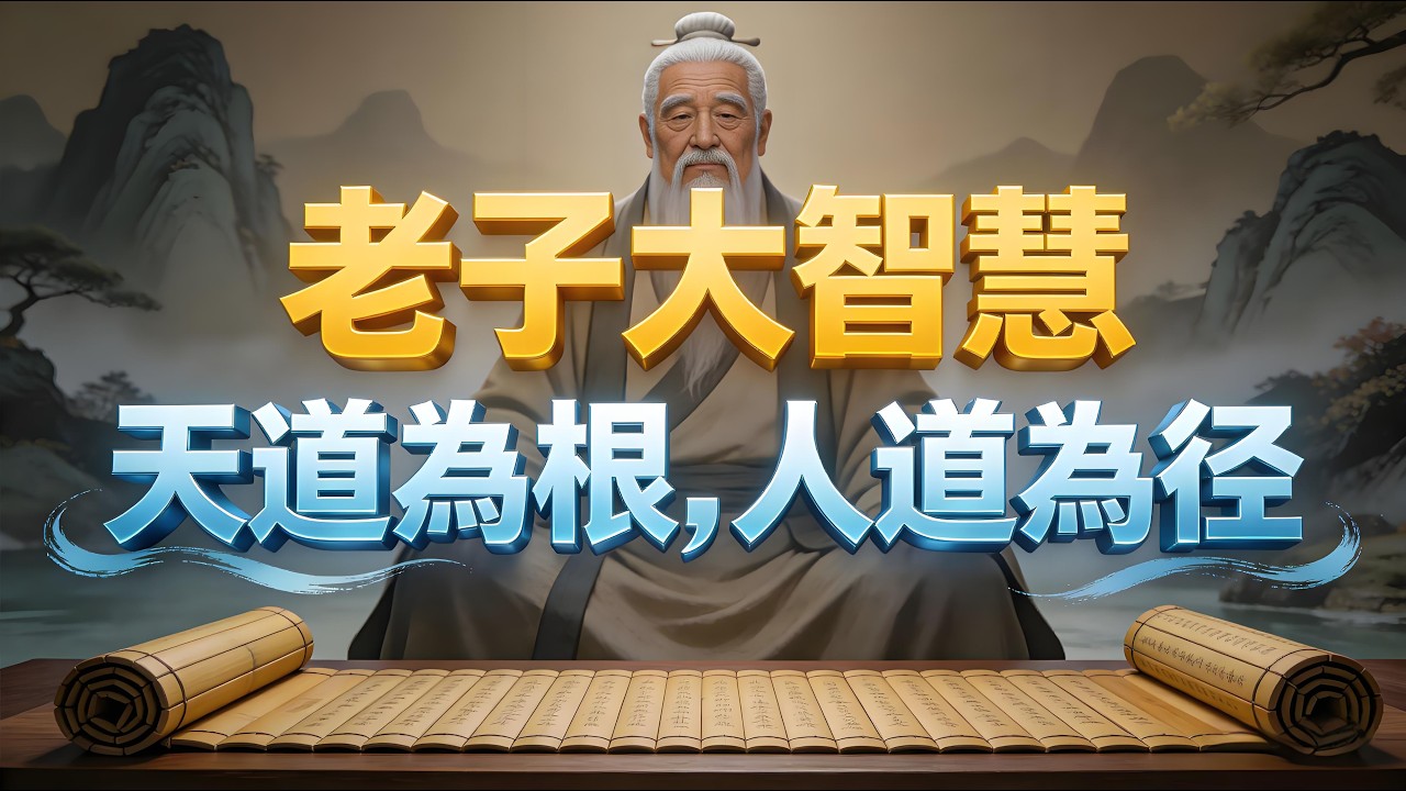 老子大智慧：你的痛苦，是用天道的邏輯，硬闖人道的江湖！破局馬太效應：從「越努力越無力」到「越活越順」，關鍵在這2步！