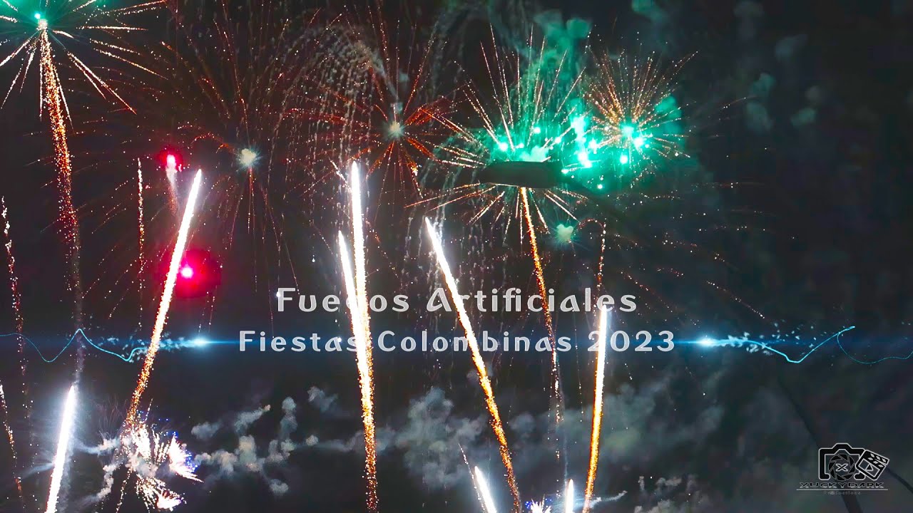 🎆 Fuegos Artificiales | Fiestas Colombinas 2023 ✨ [Canon G7X]