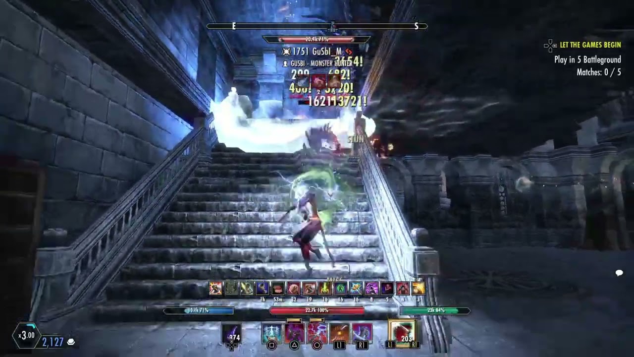 Heavy dual gank elder scrolls (Eso)