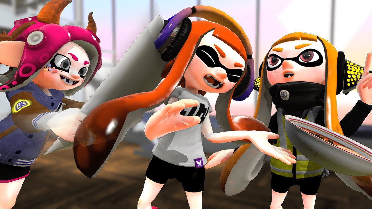 【Splatoon Animation】 If you move, you have to do 'this'
