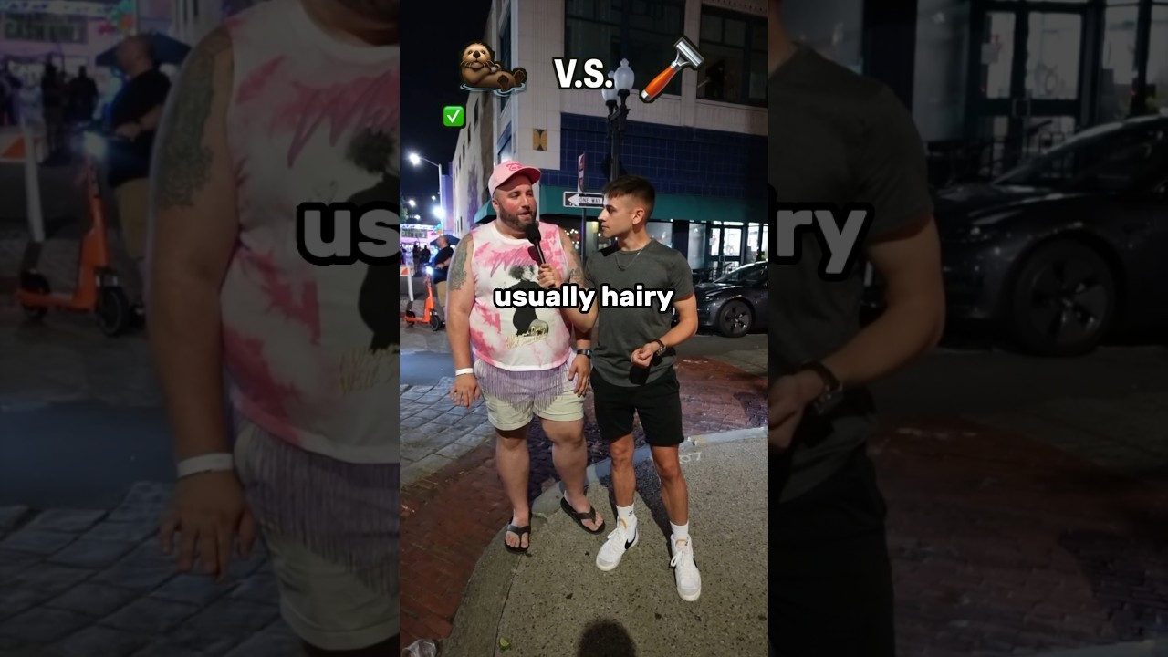 Hairy 🆚 Smooth (gay men answer) 🫢