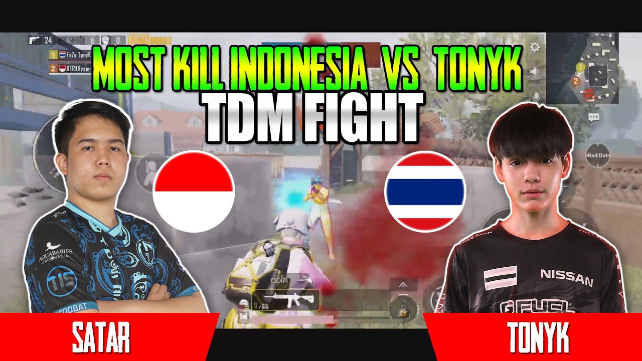 TDM fight TonyK VS satar