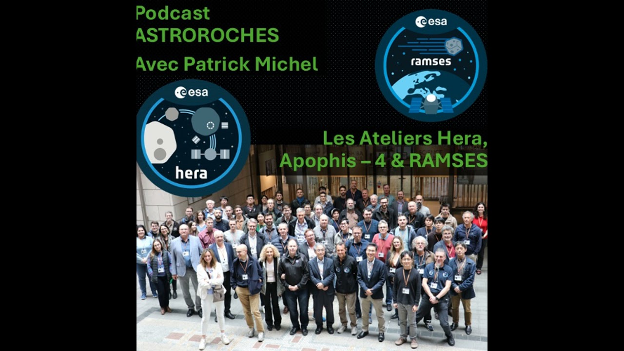 Avec Patrick Michel, de retour des conférences de Tokyo sur les missions géocroiseurs