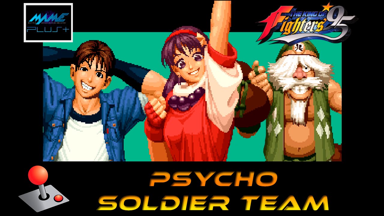 KOF 95 Arcade - Psycho Soldier Team