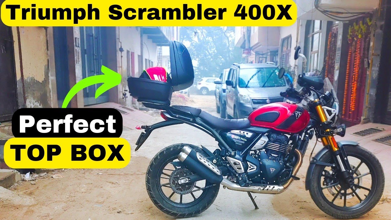 Best Top Box For Triumph Scrambler 400X