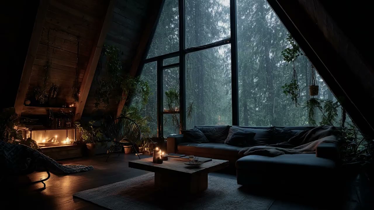 Soft Piano and Rain Sounds | Deep Sleep Music for Insomnia and Peaceful Nights