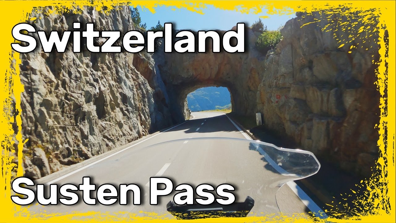 Best motorcycle roads of Switzerland - №11 (Susten Pass) - motorcycle touring in Europe