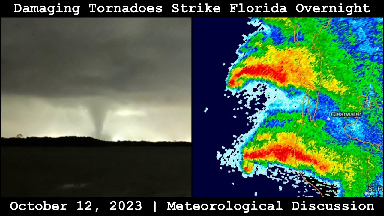 Meteorological Discussion: Damaging Tornadoes Strike Florida Overnight - October 12, 2023