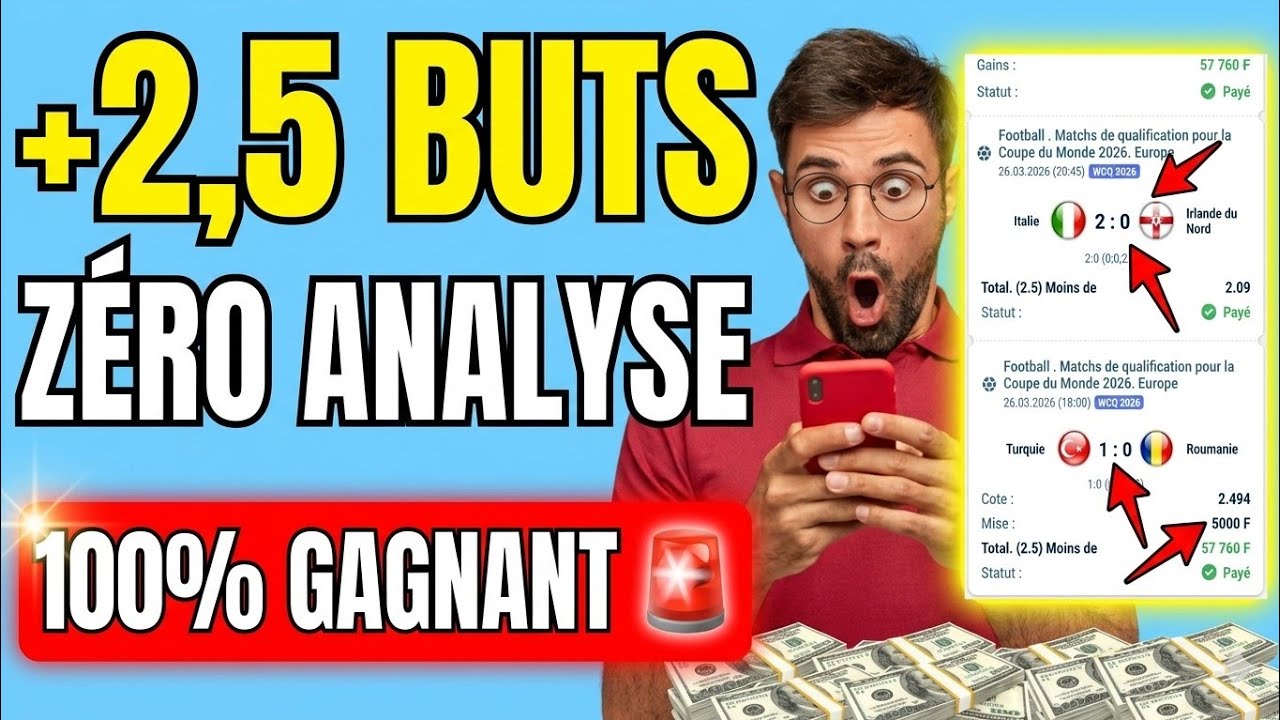 This bot predicts over 2.5 easy goals with zero analysis