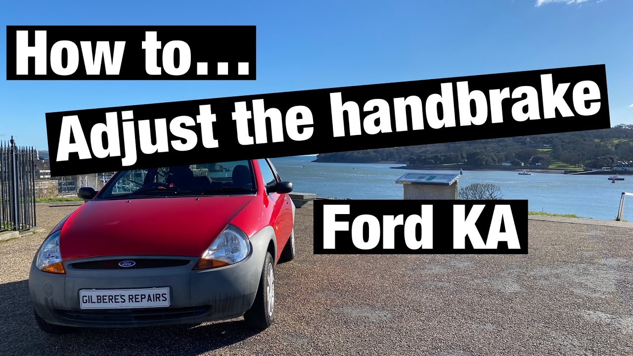 Регулировка троса ручного тормоза Ford Ka