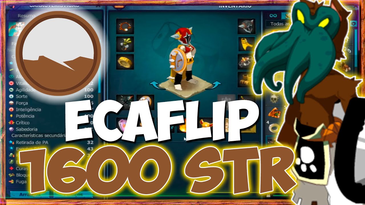 [DOFUS] PVP 1X1: ECAFLIP 1600 STR / FORÇA