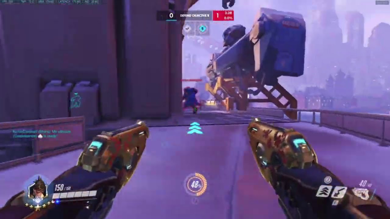 KABAJI TOP 189 TRACER MAIN - 31 ELIMS! [ OVERWATCH SEASON 25 TOP 500 ]