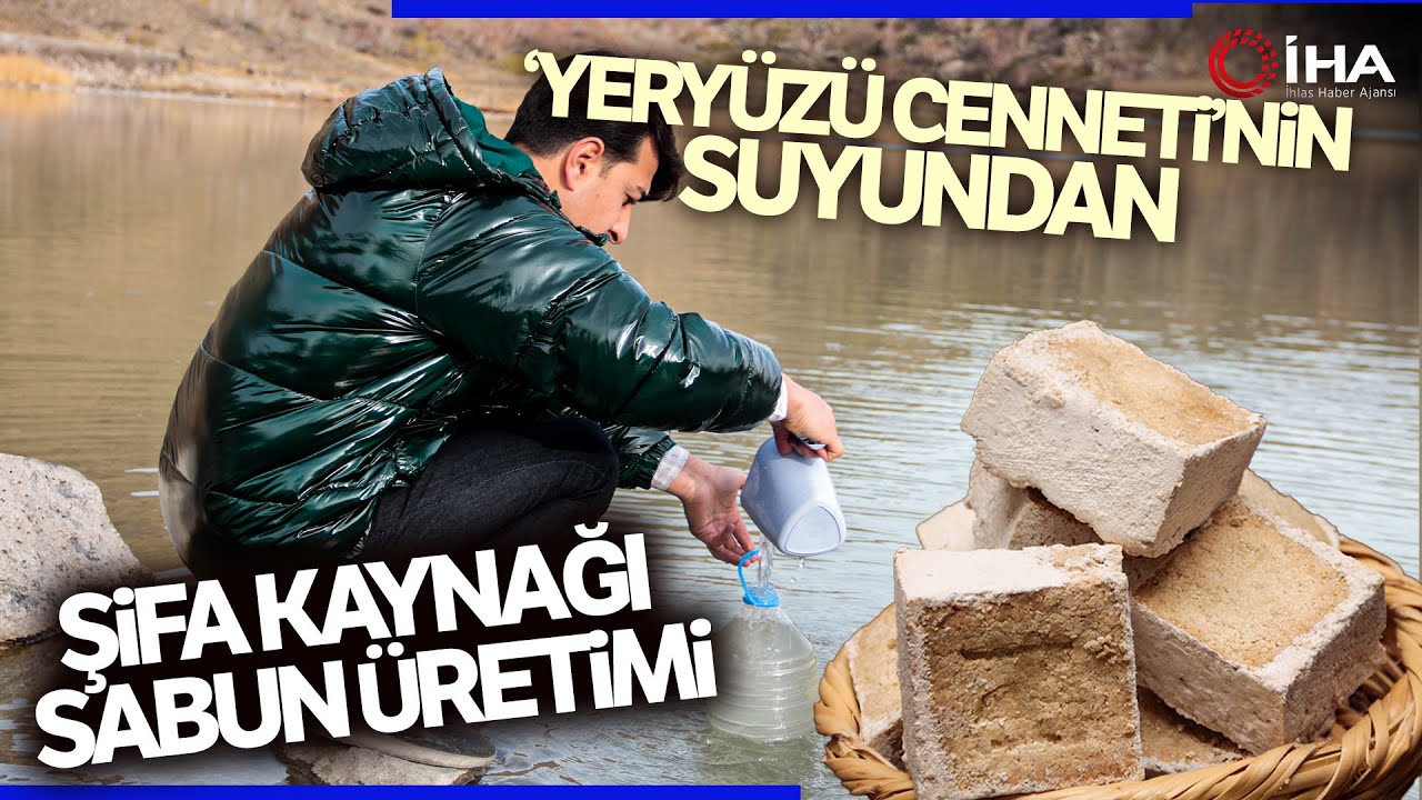 Nemrut Krater Gölü’nün Suyundan Cilde İyi Gelen Sabun Üretildi