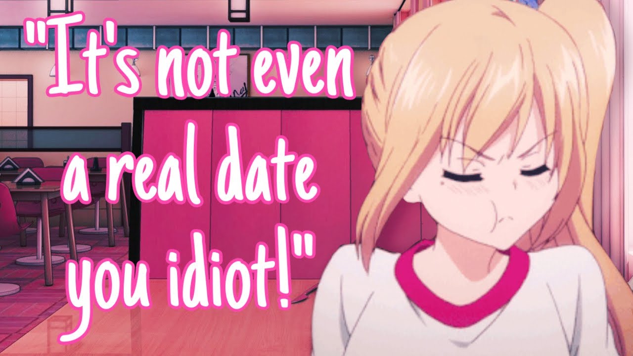 [asmr] tsundere girl loses a bet and goes on a date with you ~