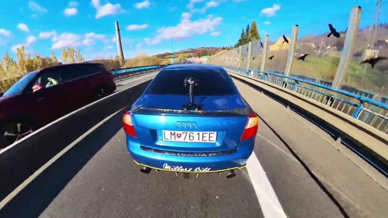 AUDI A4 B6 3.0 V6 QUATTRO INSTA360 POV DRIVE + tunel 