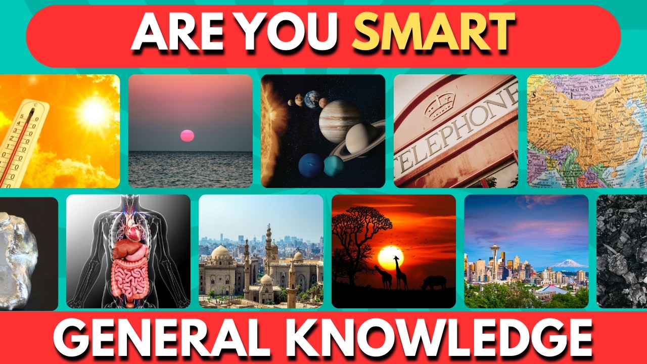 Can You Pass This General Knowledge Quiz? | 30 Questions Challenge
