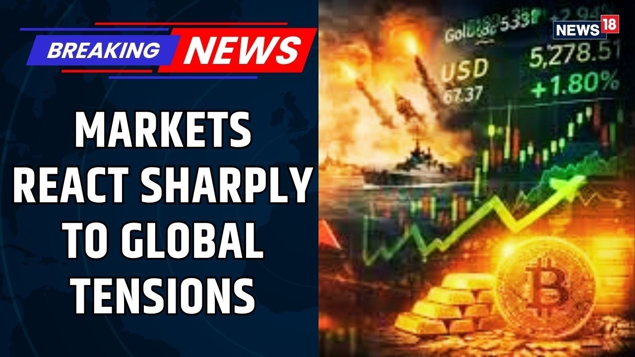 Рынки обвалились после выступления Дональда Трампа об Иране | Sensex -1400, Nifty -400 | Нефтехим...