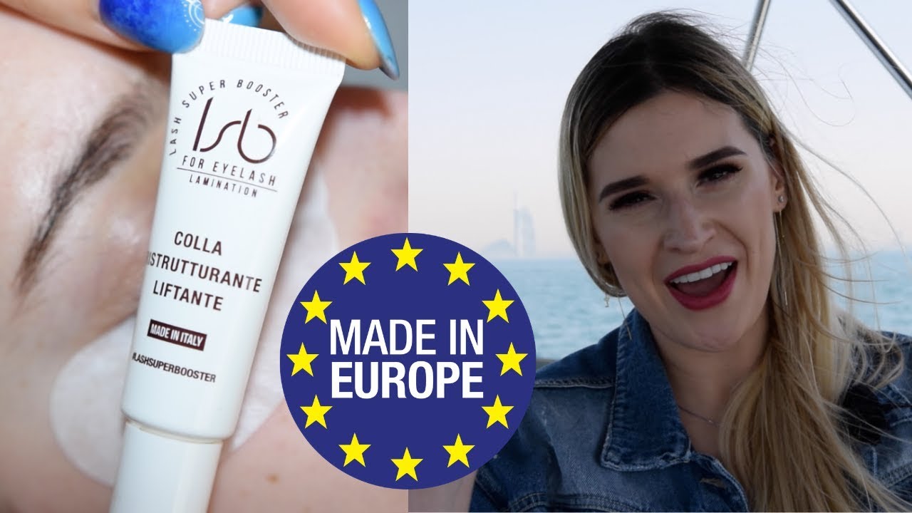 How to use Lash Super Booster Lash Lift glue