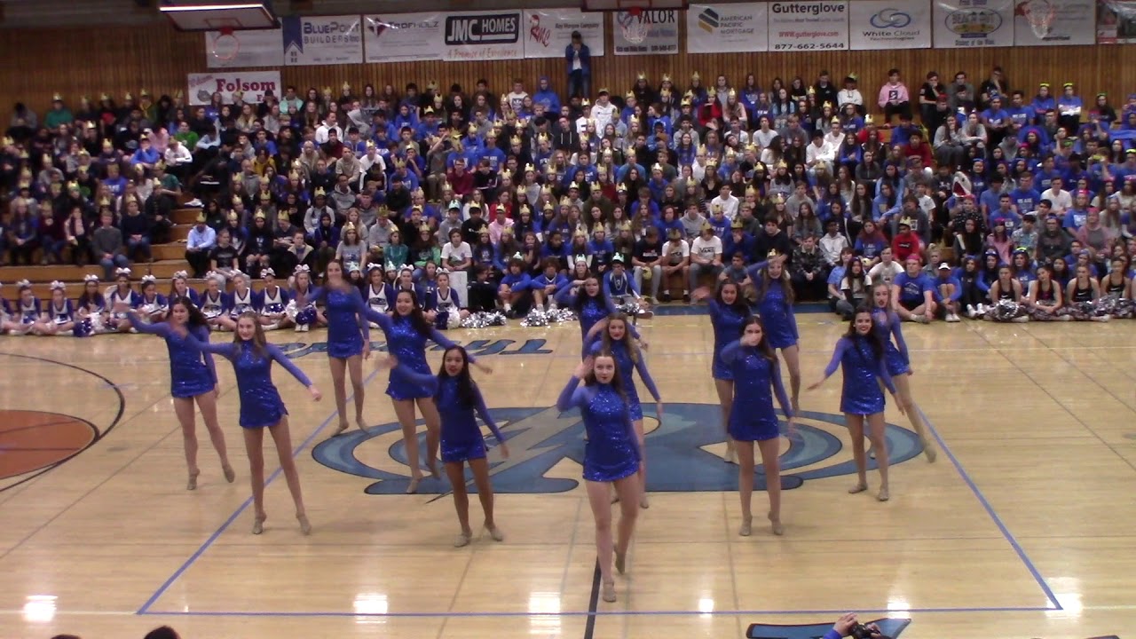 Rocklin High School JV Dance Team Runaway Rally 1/9/2020