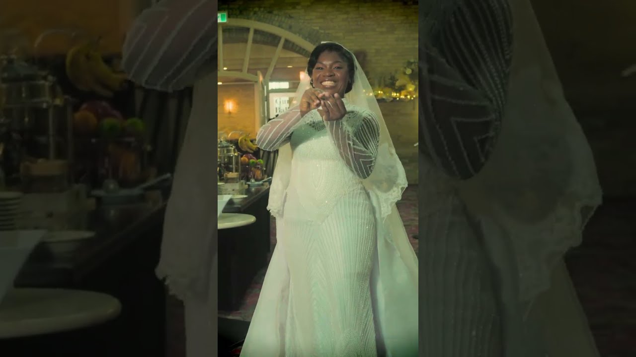 The First Kiss | Wedding Highlight | Blessing & Derrick | A Nigerian–Ghanaian Love Story 🇳🇬🇬🇭