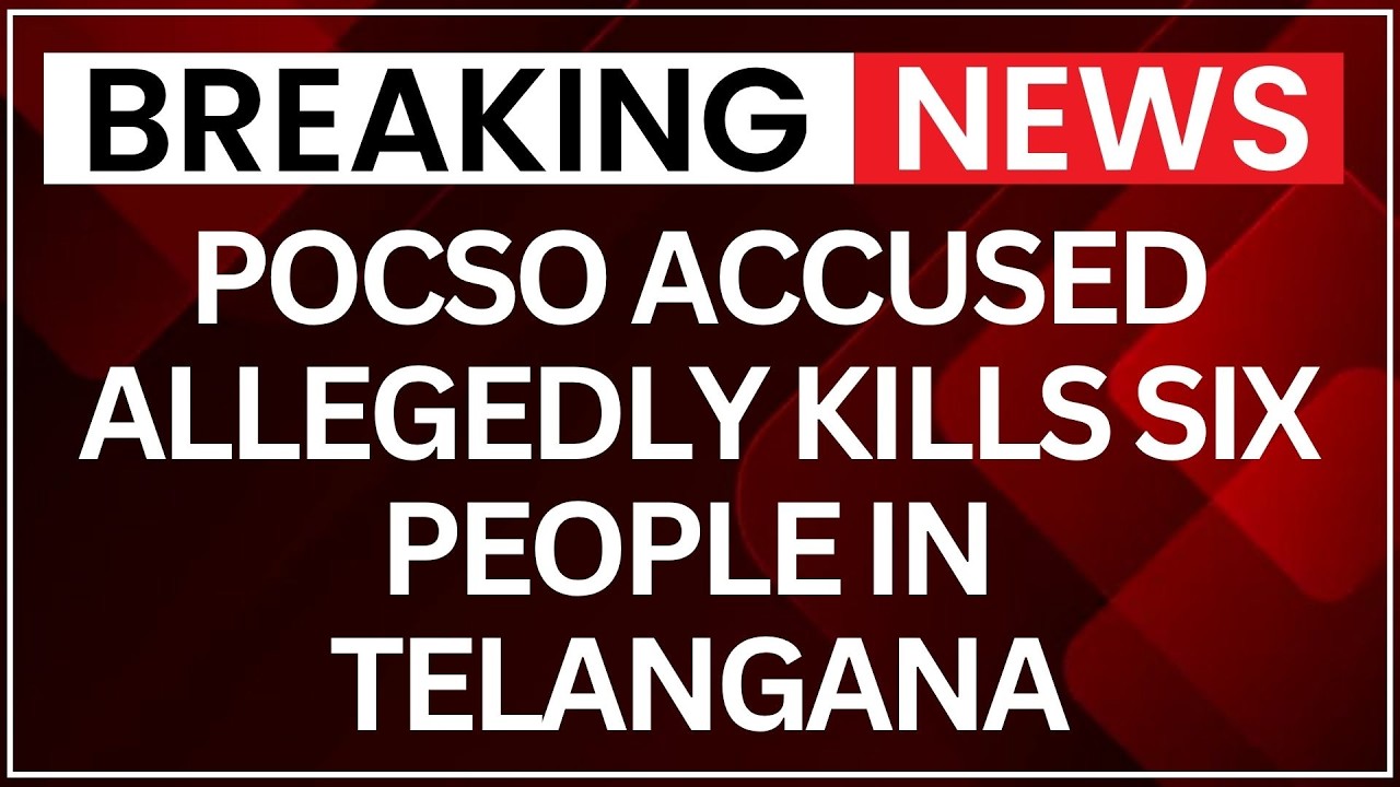 Telangana Horror: POCSO Accused Allegedly Kills 6 in Rangareddy, Massive Manhunt On | NewsX