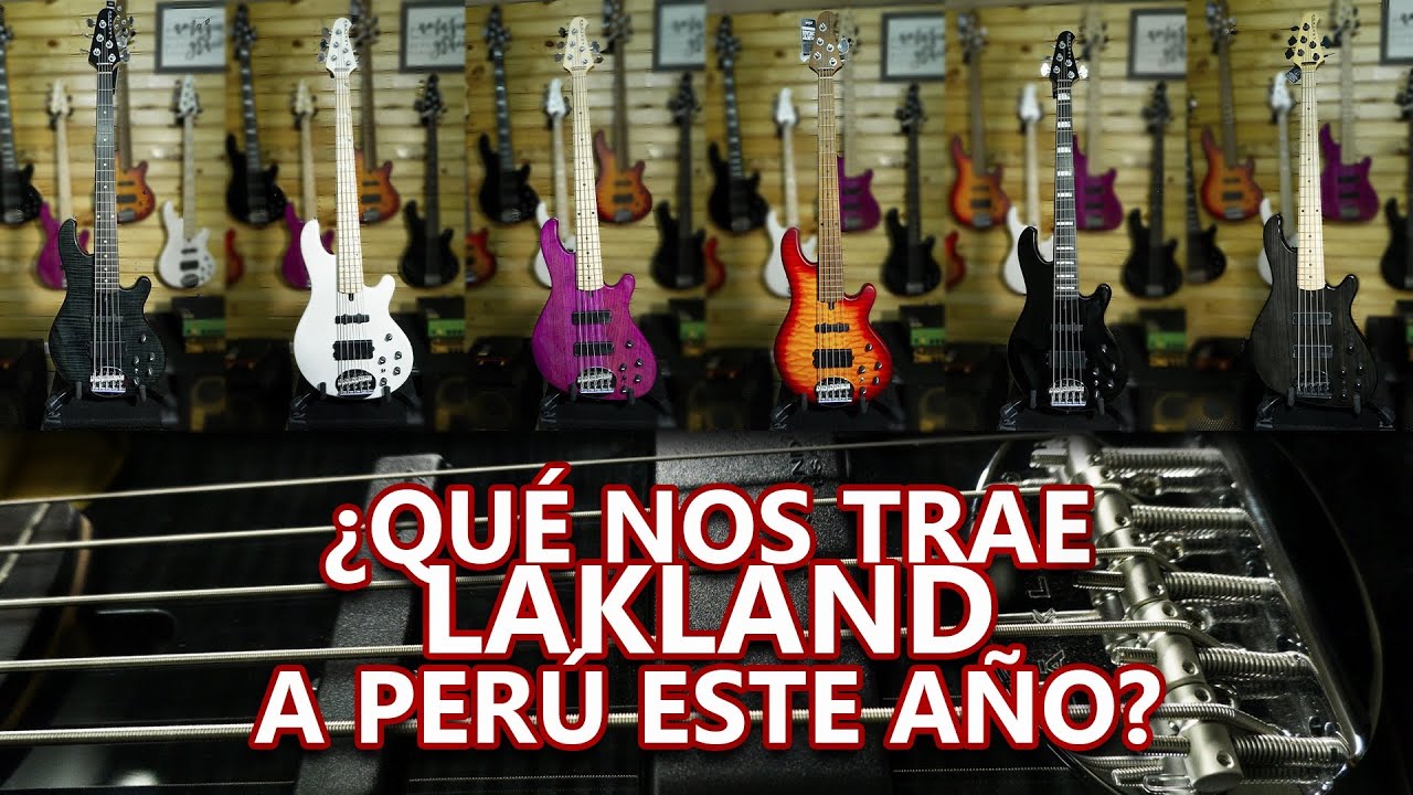 VIDEOVLOG #4 HACIENDO UN UNBOXING DE LOS NUEVOS BAJOS LAKLAND QUE NOS LLEGARON A AWANKAY IMPORT
