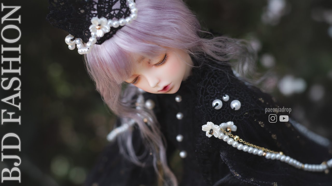 GRWM Halloween Ball - CP Fairyland 1/4 BJD Minifee Momo - Outfit Opening/Unboxing & Dress Up