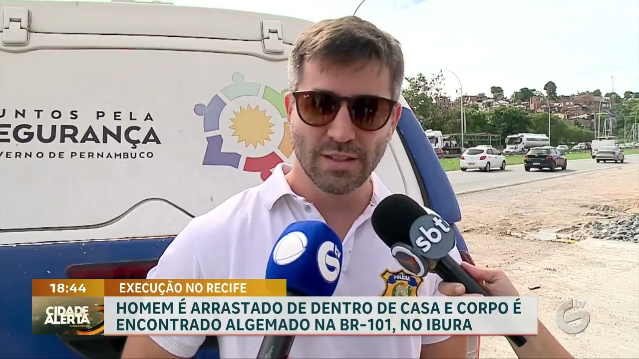 Homem é sequestrado de dentro de casa e corpo é encontrado algemado na BR-101