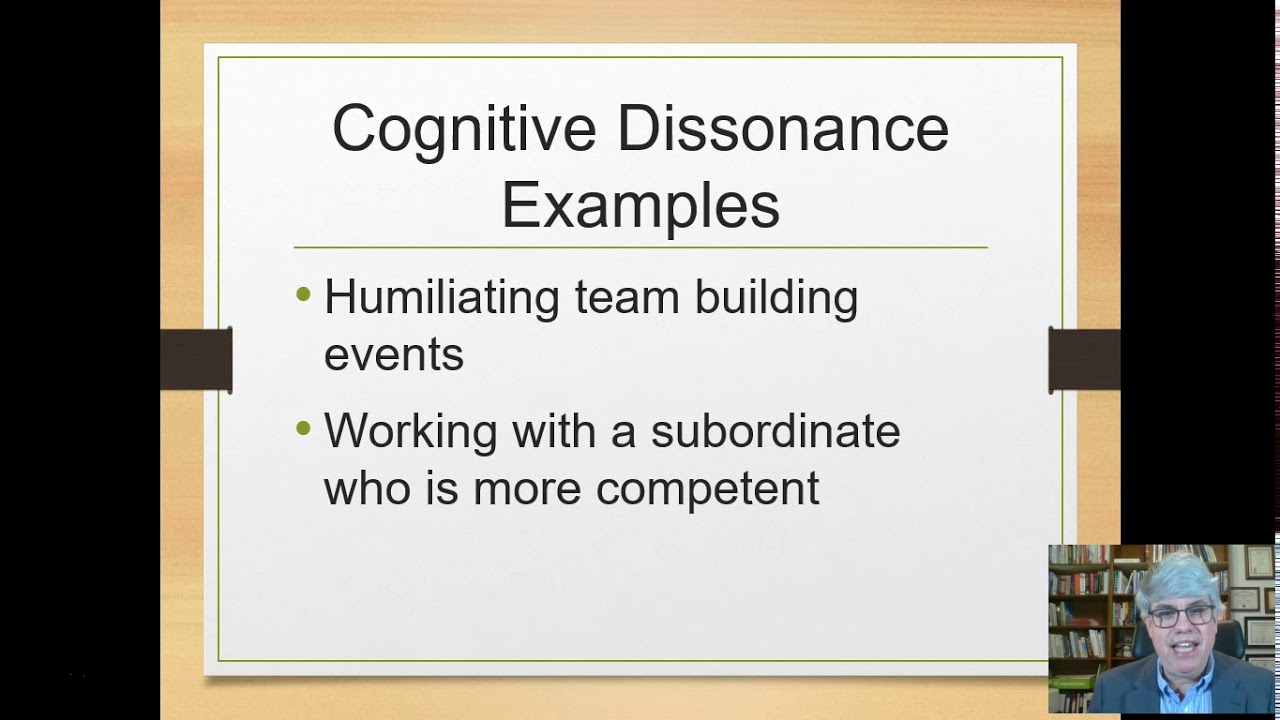 Self-Justification and Cognitive Dissonance